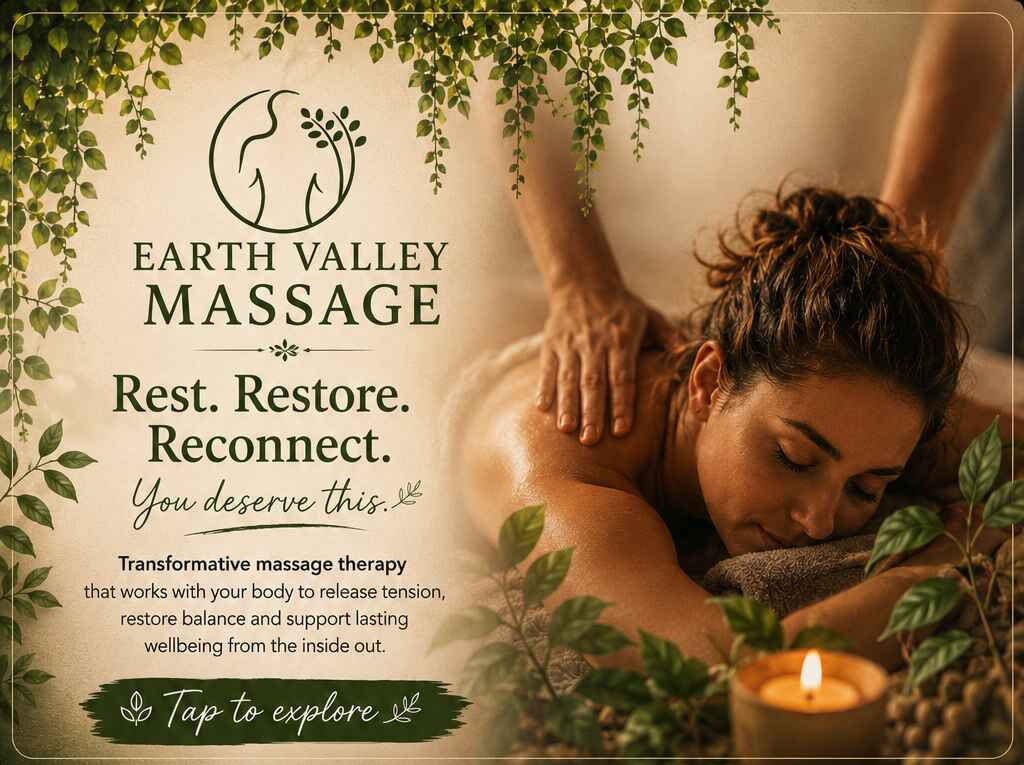 Earth Valley Massage Tap To Explore